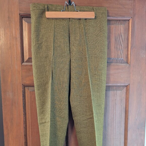 NOS Vintage 60's deadstock with tags mod gold pants - Picture 1 of 5